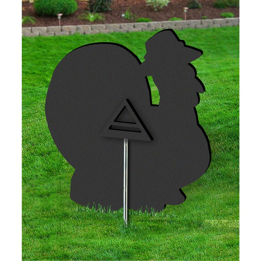 Santa Outdoor Walkway Outdoor Garden Decor Set of 3 by G. DeBrekht - Christmas Decor - 8120123MS3