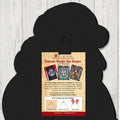 Dated Christmas Village Dated Door Decor by G. DeBrekht - Christmas Santa Snowman Decor - 8112182H-D