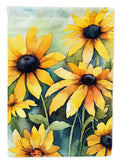 Maryland Black-Eyed Susans in Watercolor Garden Flag