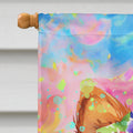 Pomeranian Hippie Dawg House Flag