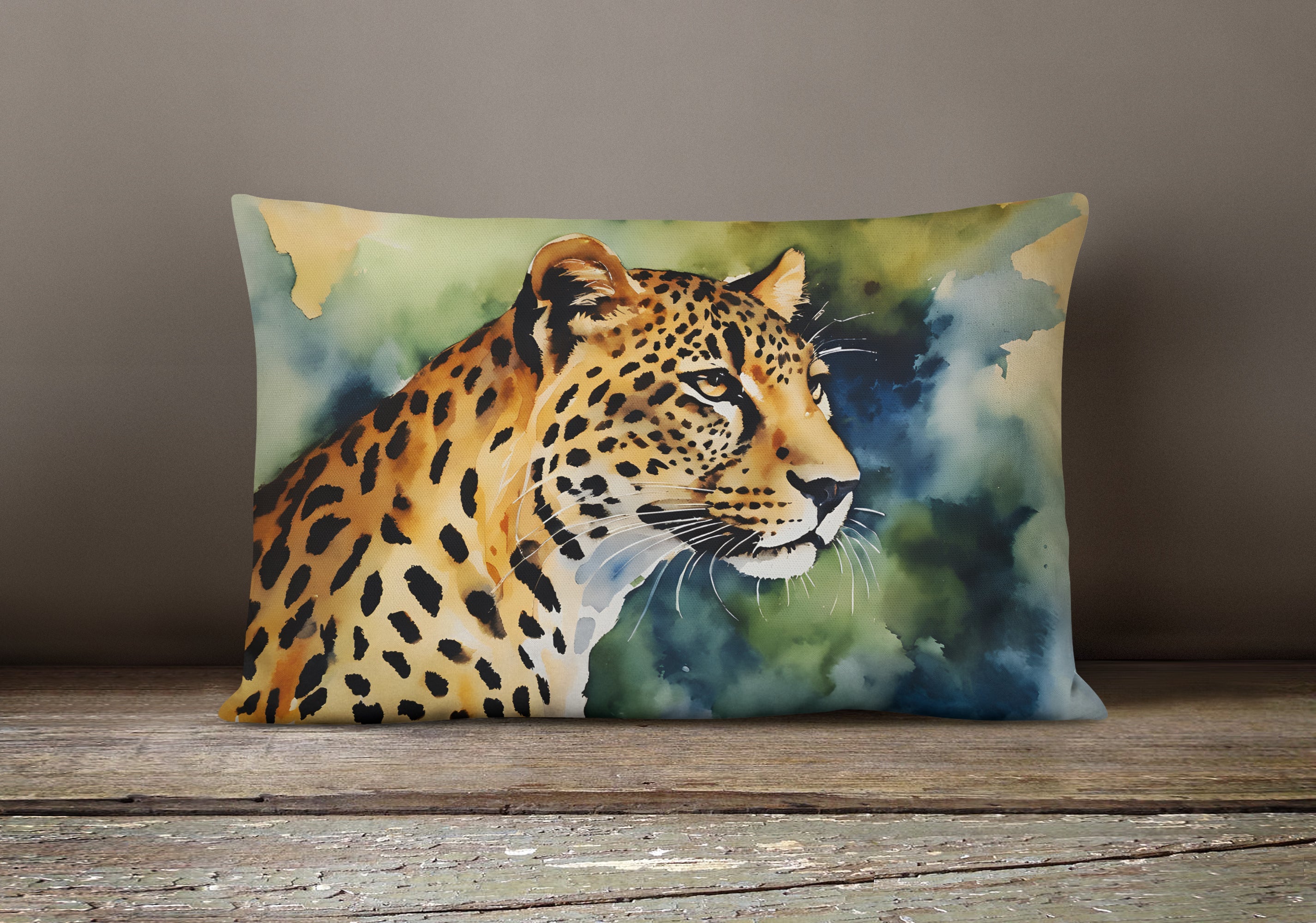 Leopard Throw Pillow